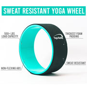 Yoga Wheel – 12” 550LB Support Large Back Stretching wheel